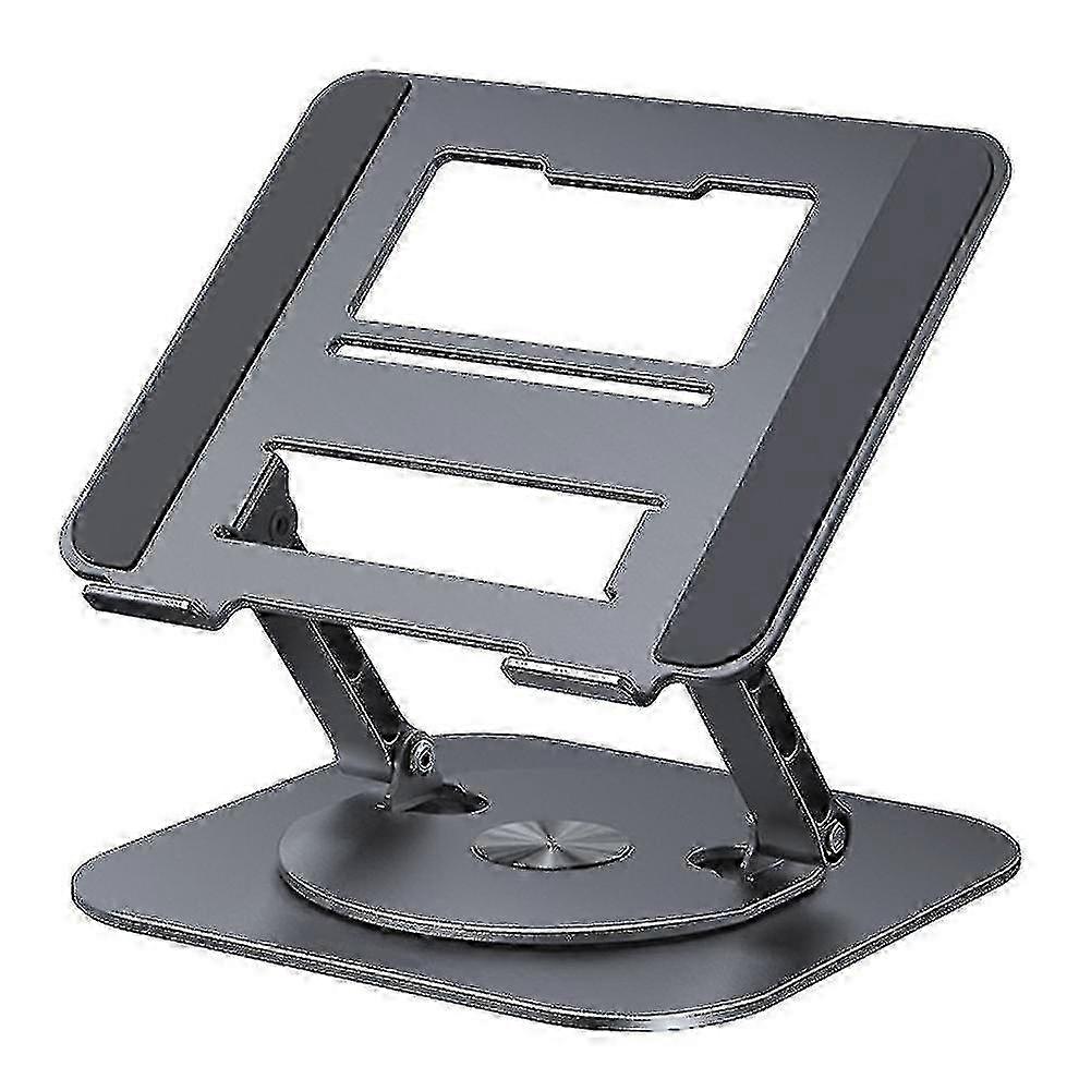 Laptops Stand Aluminum Alloy Rotating Bracket 360 Multi Angle Stand With Heat Vent Foldable Tablet Support Stand