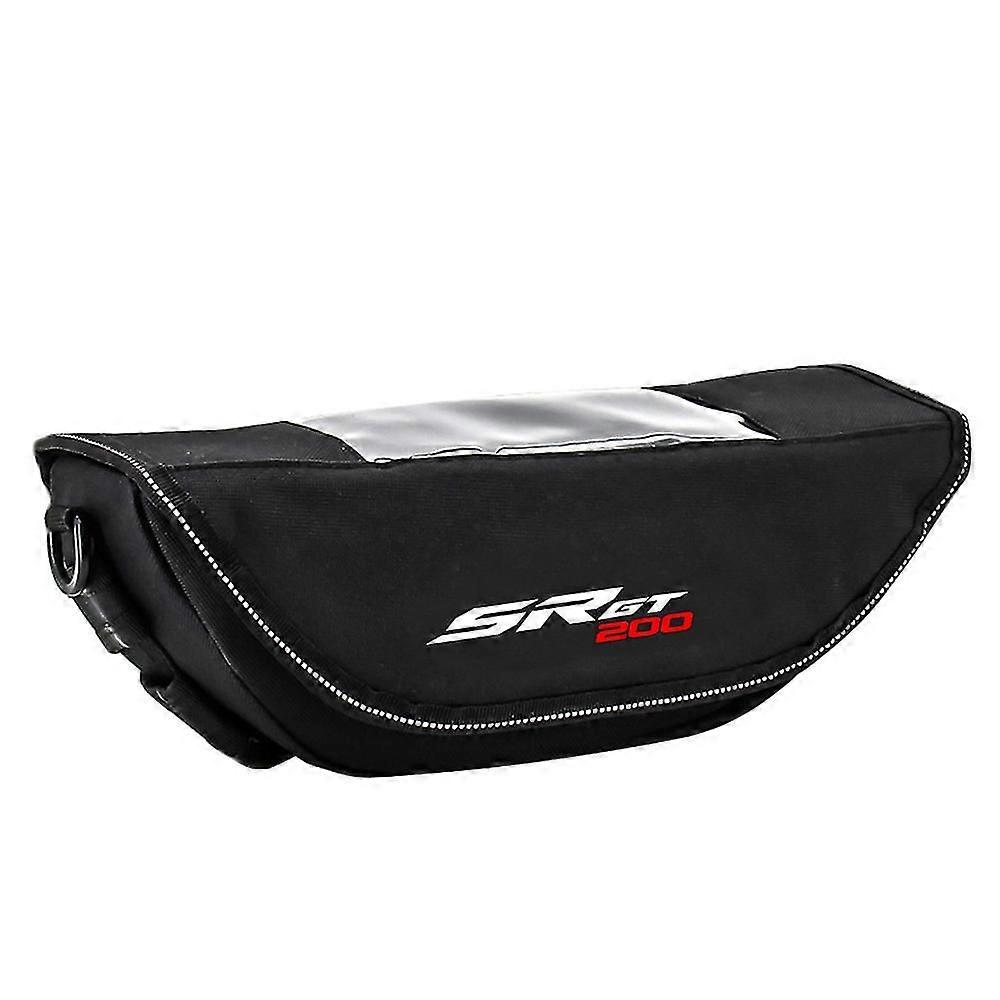 アプリリアSR GT200 2022オートバイアクセサリーハンドルバー防水バッグトラベルバッグに適用可能