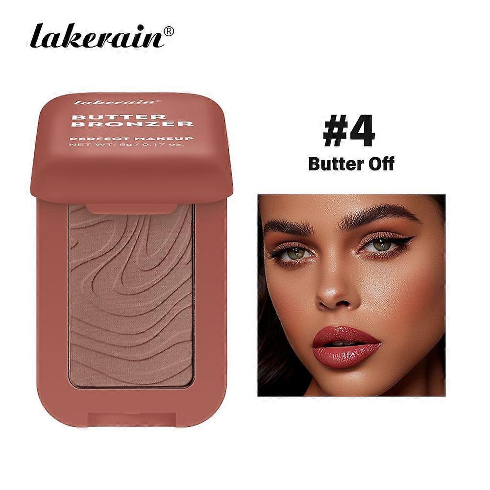 Matte Buttermelt Bronzer, Longwear Face Makeup with Up to 12 Hours of Wear, Bronzed Shimmer, Soft Matte Bronzer, Contour Palette Powder for Face