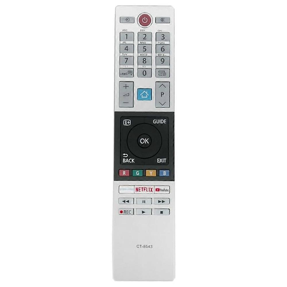CT-8543 Remote Control for Toshiba Smart TV Replacement Intelligent Controller