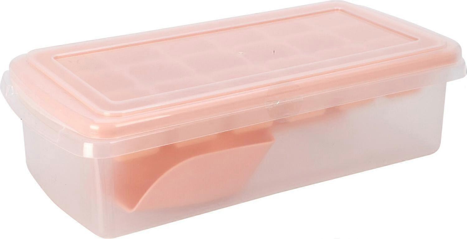 Iskub Förvaring i Grönt, Rosa, Grått & Greige