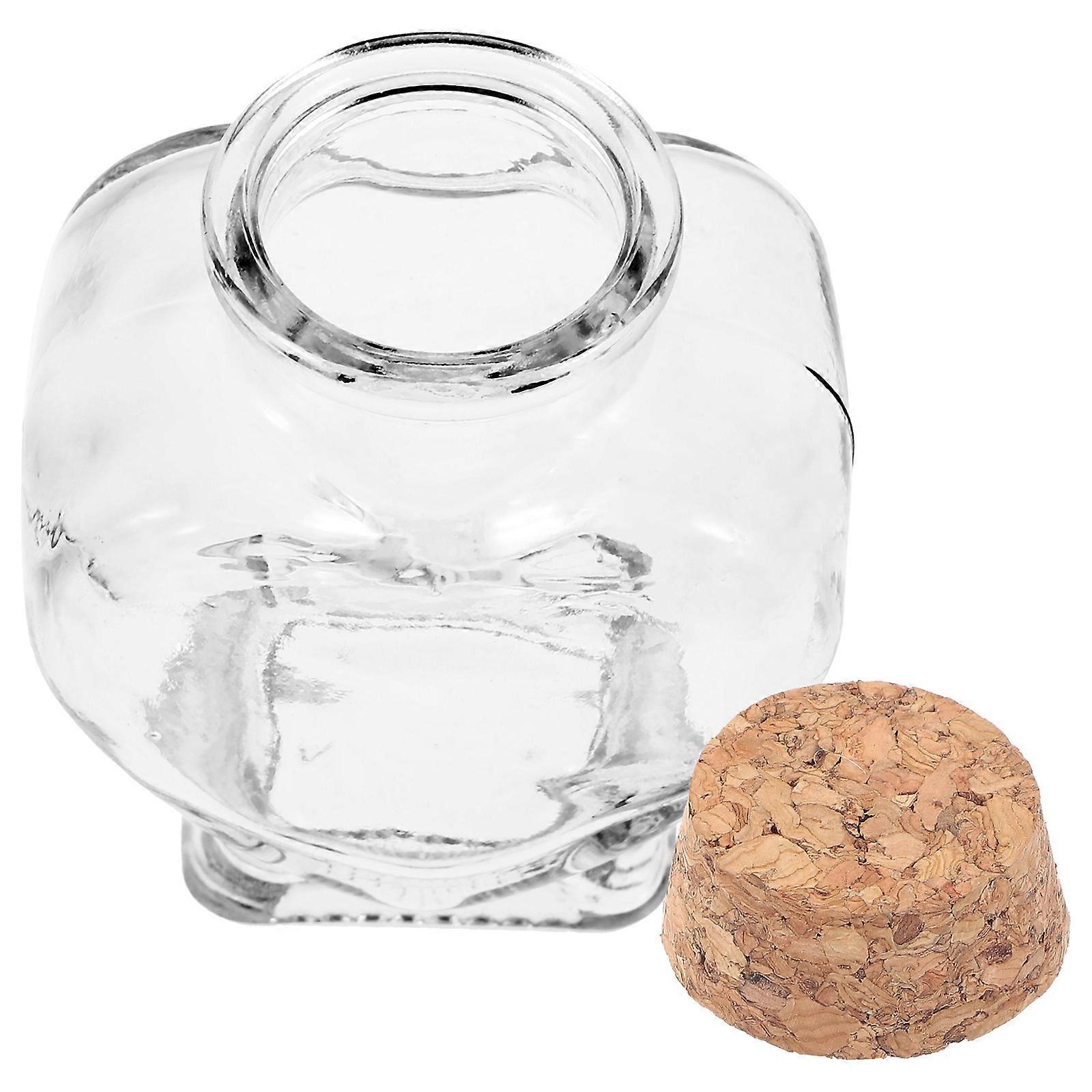 Handy Heart Shaped Storage Jar, Featuring a Sleek Size for Convenient Carrying Options