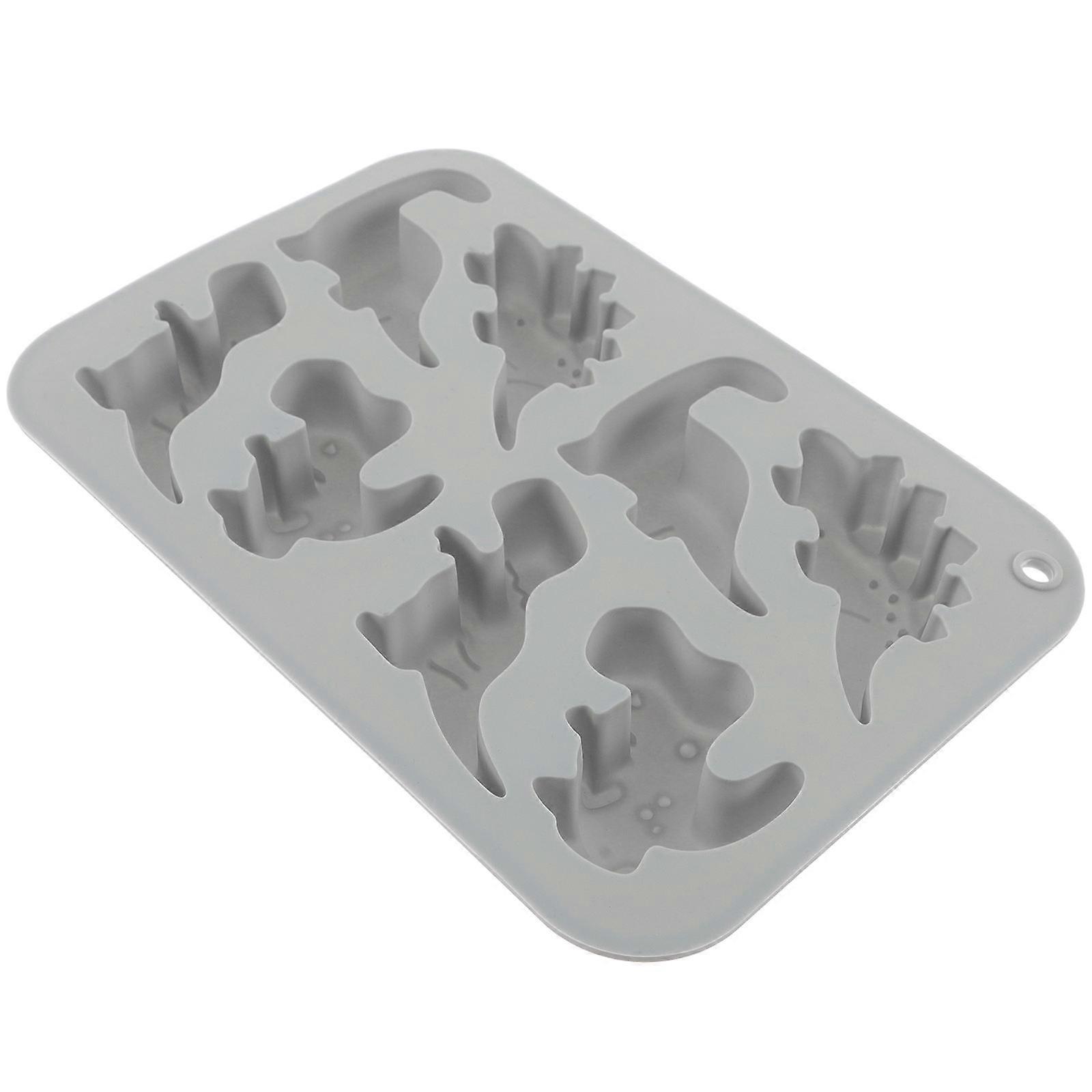 Dinosaur Silicone Cake Mold Non Stick Flexible Animal Baking Tray for Chocolate, Candy, Fondant, and Cookie Making – Easy Demoulding & Cleaning