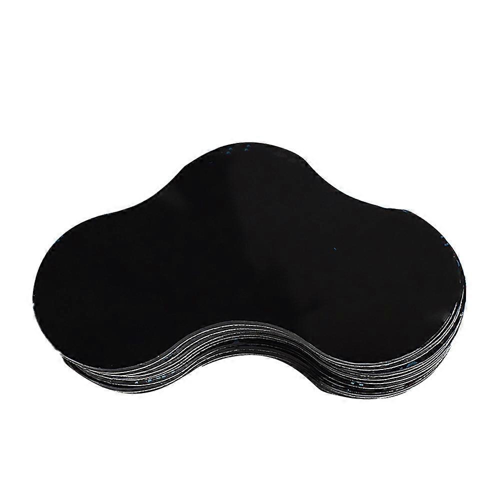 Rug Pad Grippers Fixing Carpet Stickers for Area Rugs Black Irregular Shape 10Pcs
