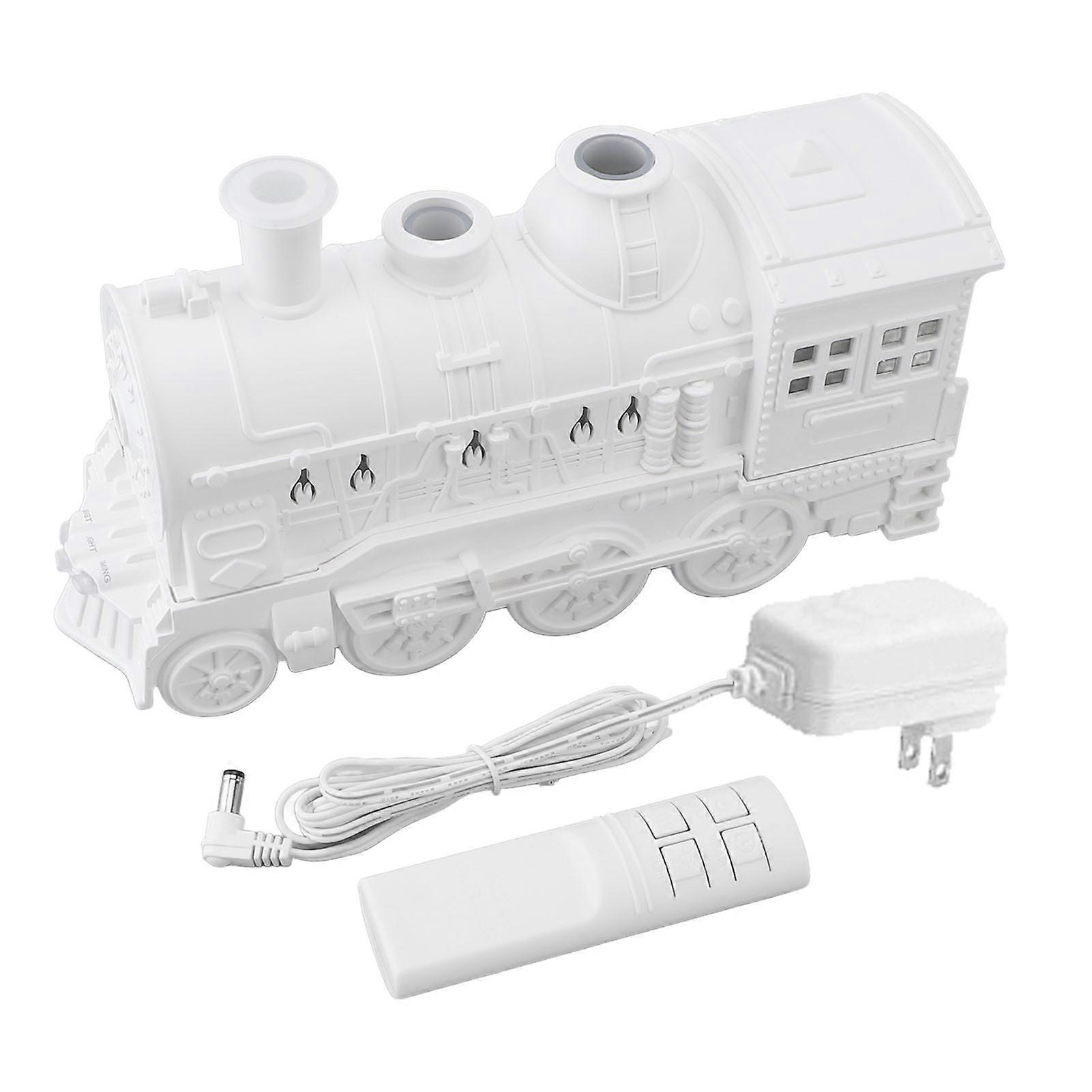 Essential Oil Diffuser 300ml 2 Light Modes Train Shape Aroma Cool Mist Humidifier with Remote Control Timer for Bedroom Office Desktop