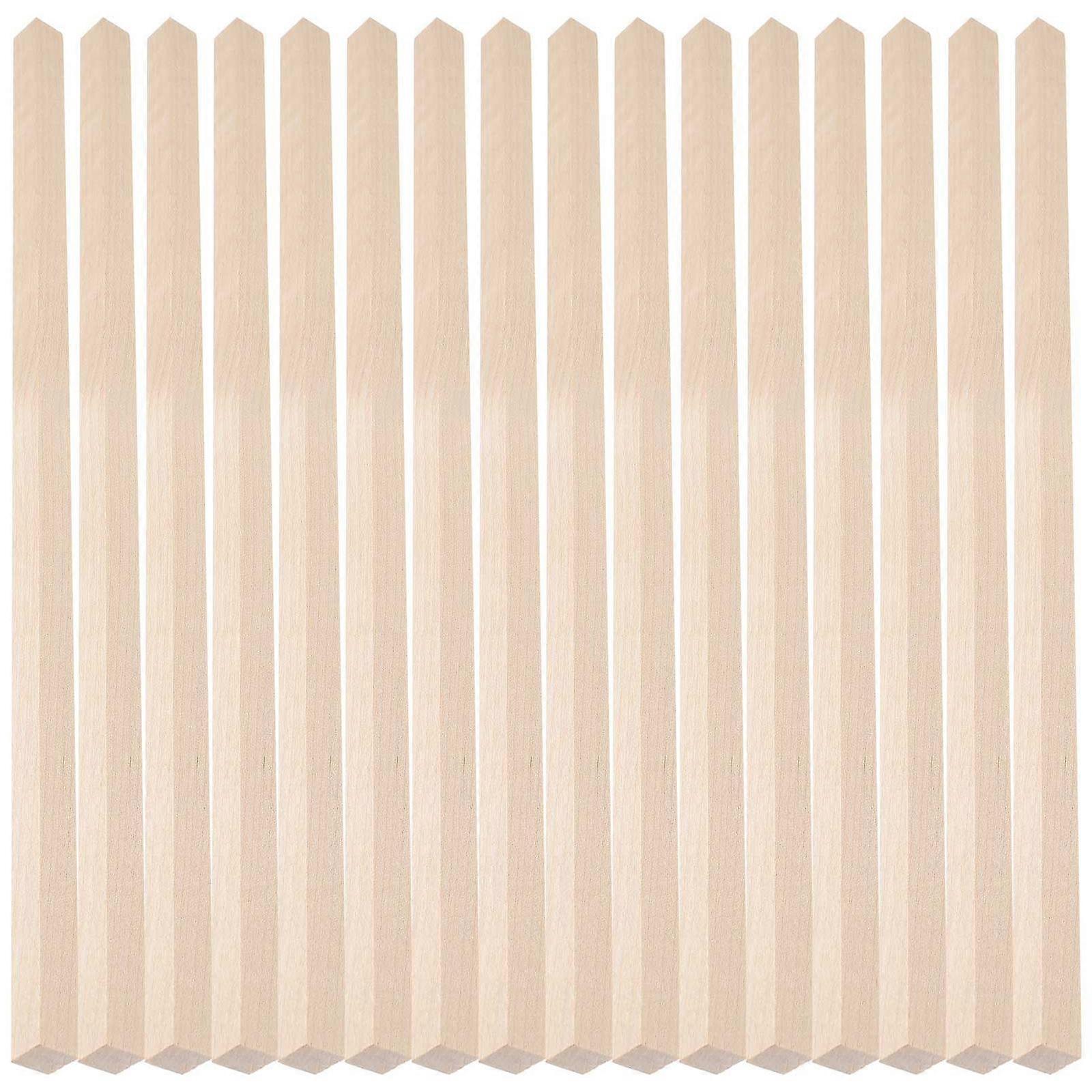 Square Dowels Wooden Sticks For Crafts Unpainted Pine Wood Crafting Projects Diy Projects Artists 20Pcs