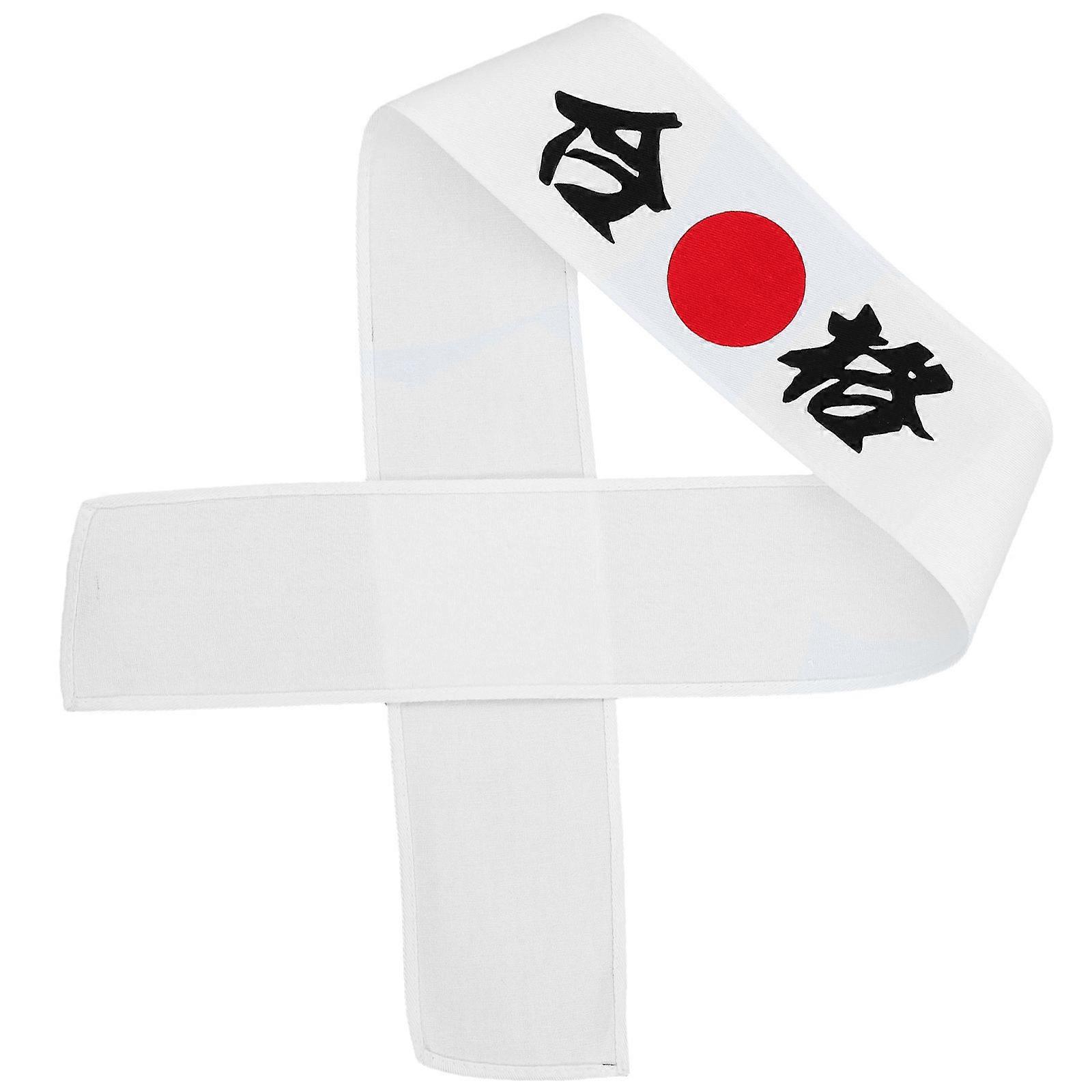 Chef Head Wrap Japanese Samurai Headband For Men Karate Accessories Rectangular Traditional Japanese Design Multi 1Pack