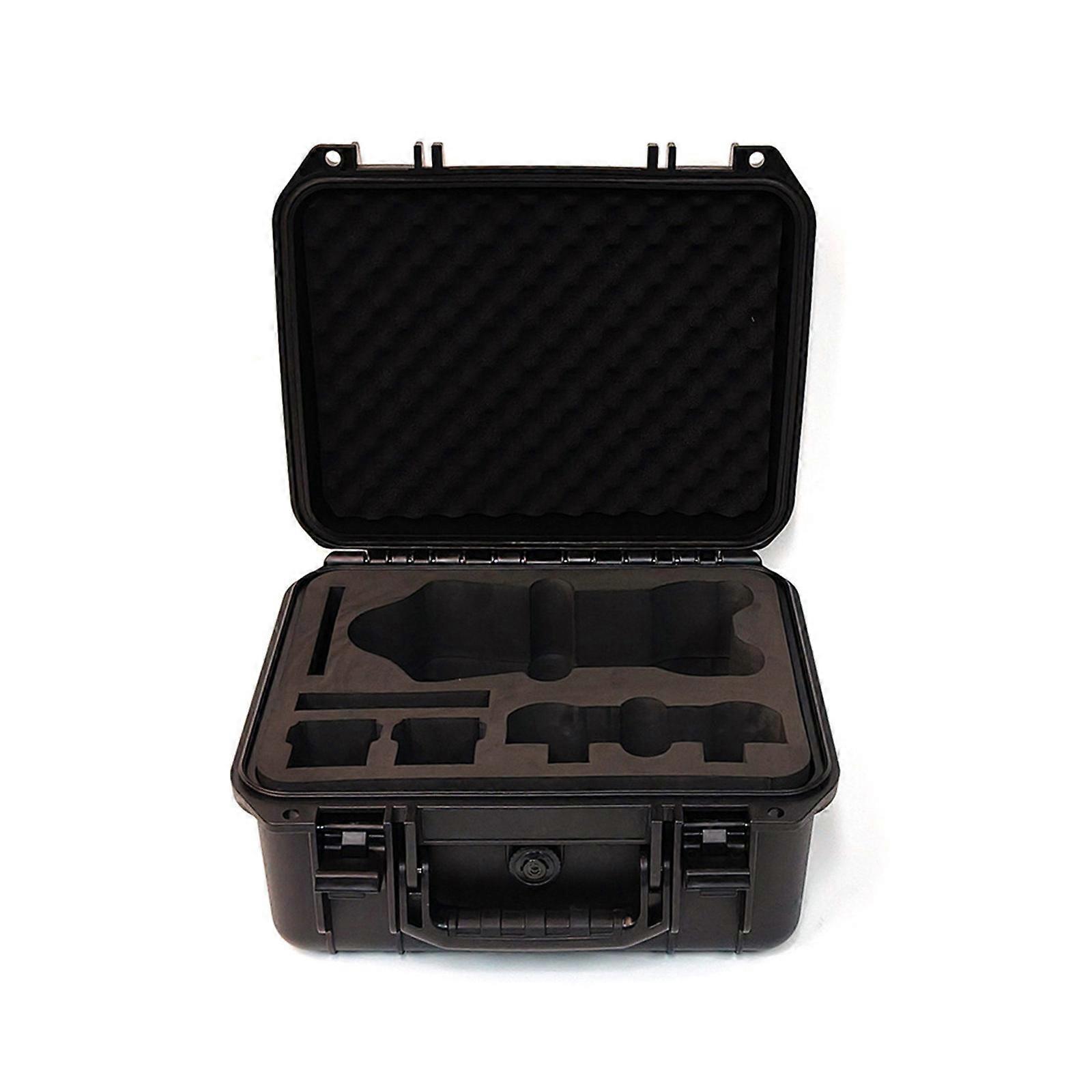 Organized Travel Case Multi Compartment For UAV Drones Impact Resistant Lightweight Waterproof Storage Shell Multicolor