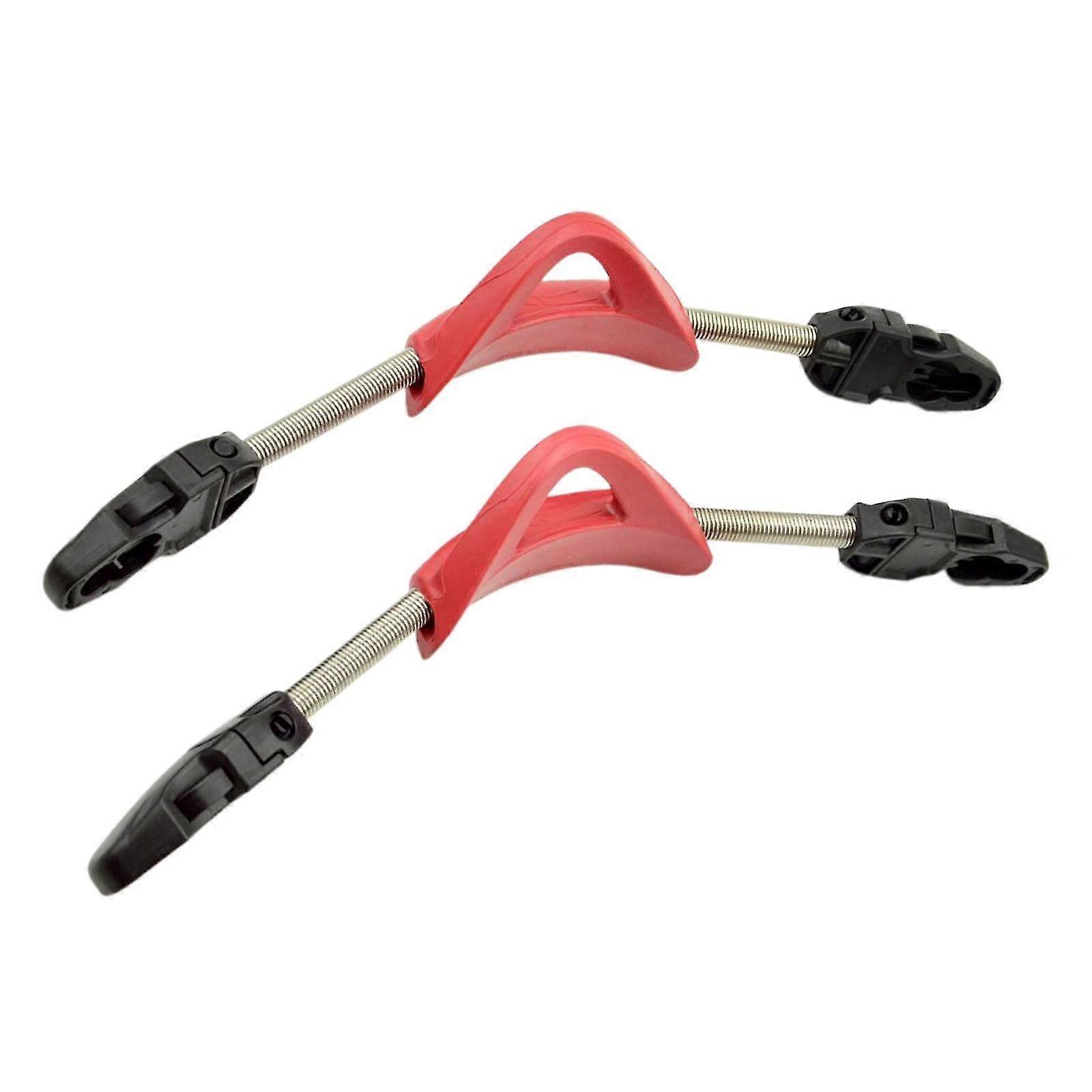 Snorkeling Fin Spring Heel Strap Diving Open-Heel Flipper Straps Red S