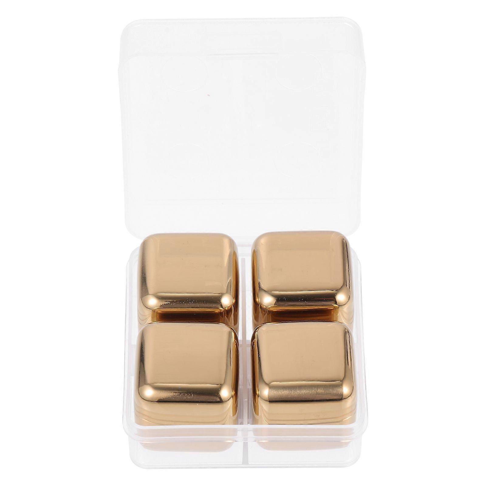 1 Set Multi-use Ice Cube Reusable Ice Cube Melting Proof Ice Cube Cooling Ice Particle