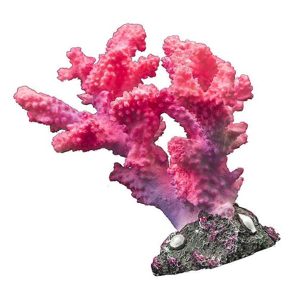 Miniature Coral Resin Ornament for Aquarium Decoration – Durable Micro Landscape Craft with Realistic Detail for Fish Tank Adornment in Office,