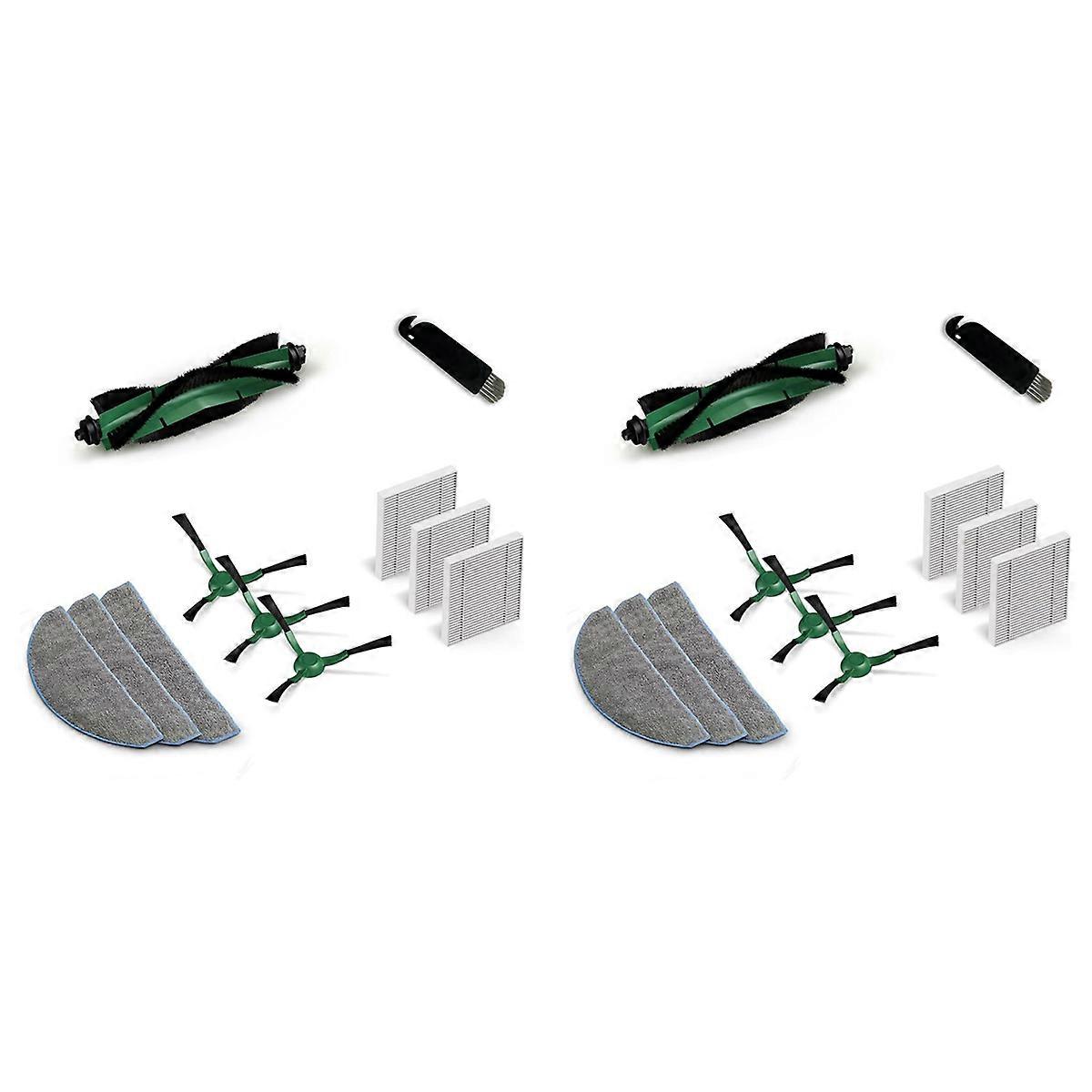 For Combo Hepa Filter Main Side Brush Mop Cloth