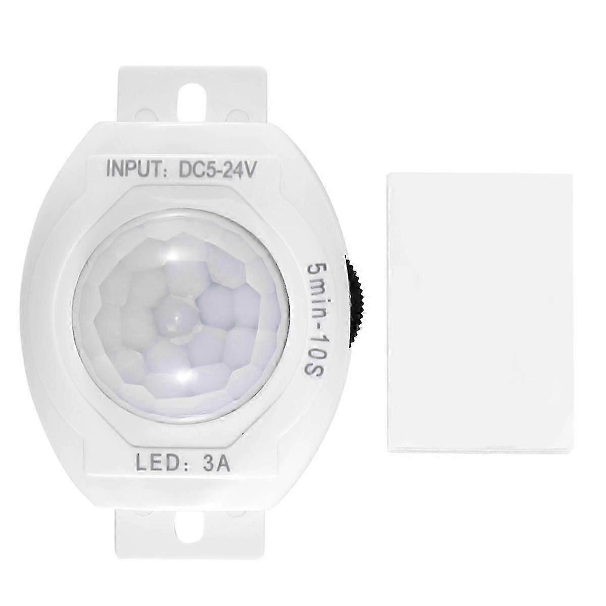 2025 Latest Model PIR Infrared Motion Sensor Detector DC5-24V Auto on Off Timer