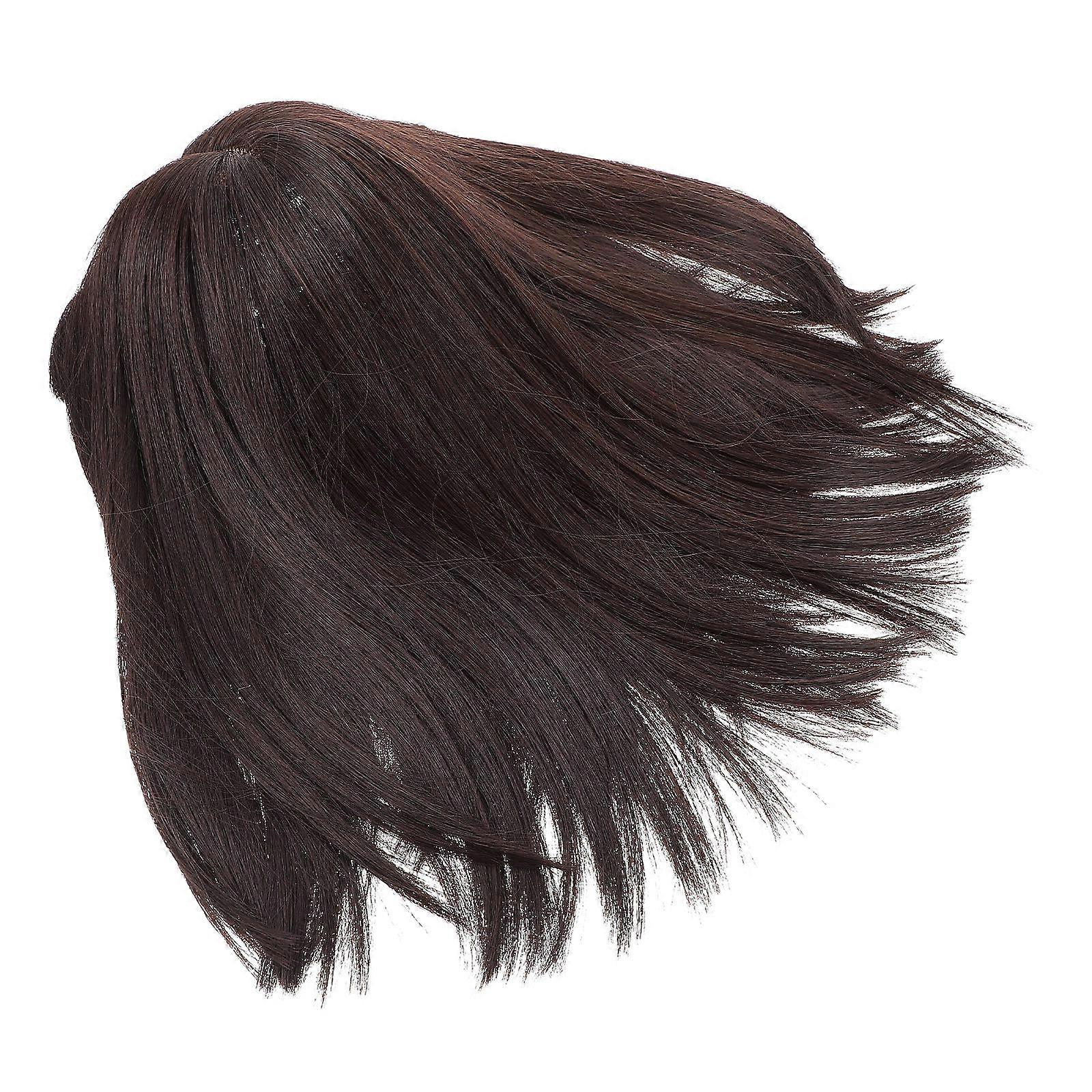 Short Wigs with Bangs Synthetic Material Wig Shopping 36CM 1Set