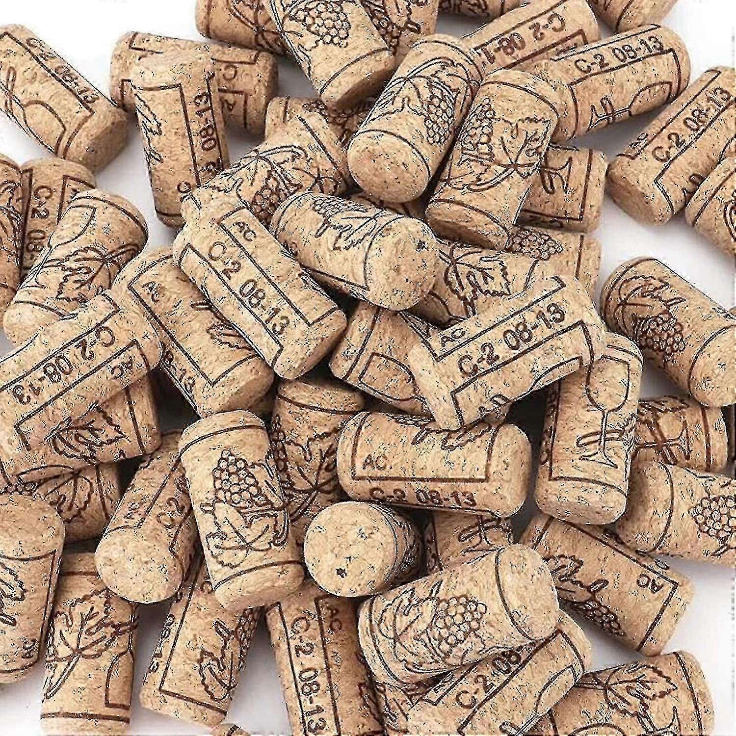 50 Pieces Natural Cork Stoppers for Wine