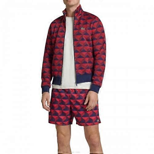 Lacoste Mens Robert George Printed Jacquard Jacket