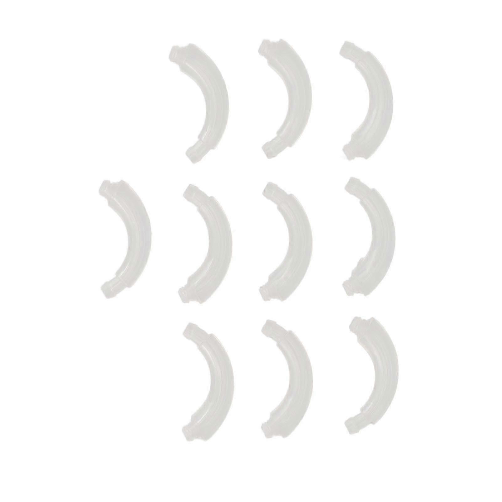 10-Piece Hearing Aid Ear Hooks - Secure Fit Replacement for British Seniors