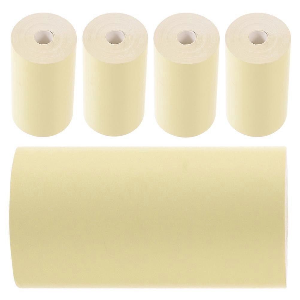 5 Rolls Multipurpose Thermal Printing Paper for Supermarkets, Restaurants, Offices, Compatible with Printers, Easy to Use