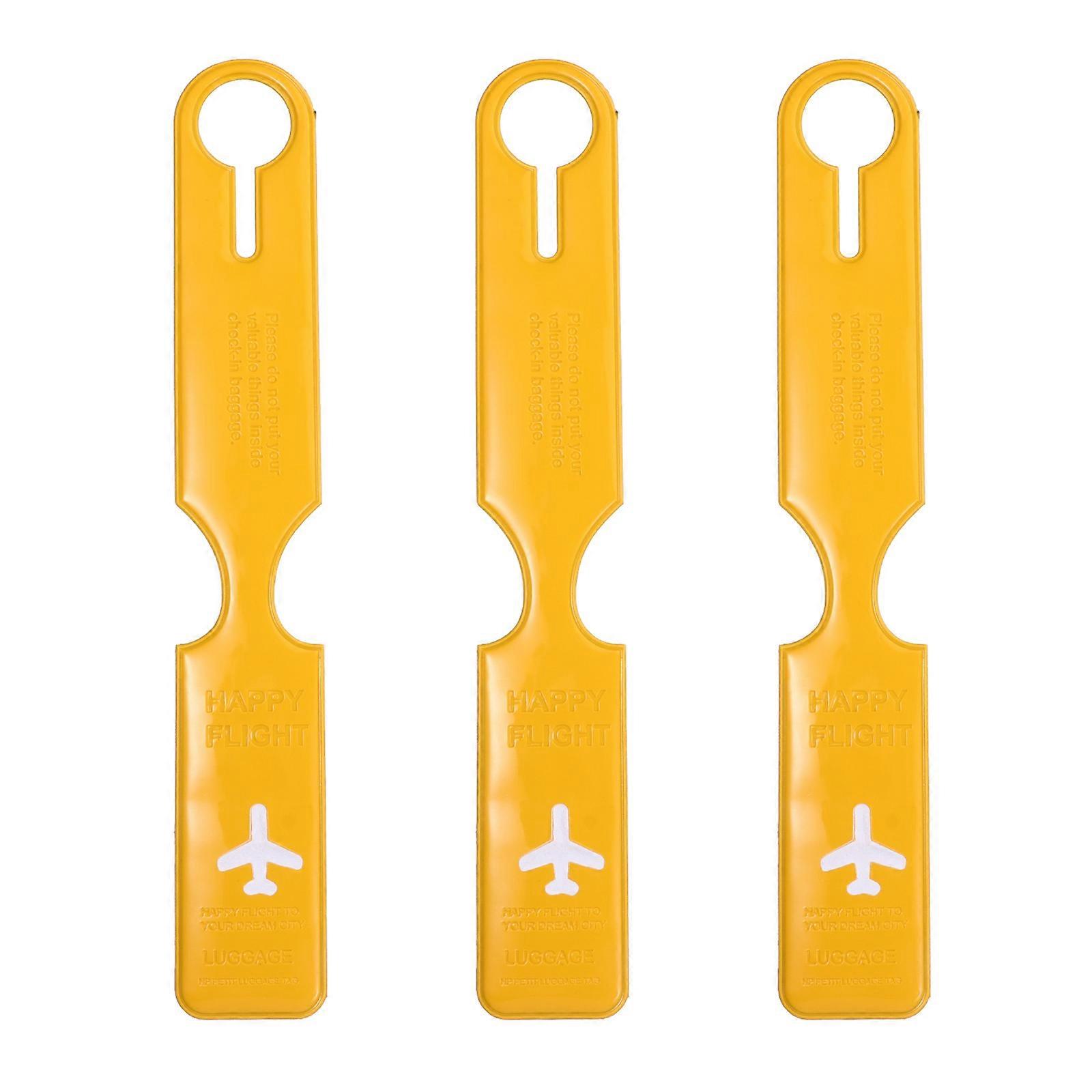 Here's a refined and customer friendly product description for your **3pcs Travel Luggage Tags**:
### 3pcs Travel Luggage Tags – Durable &