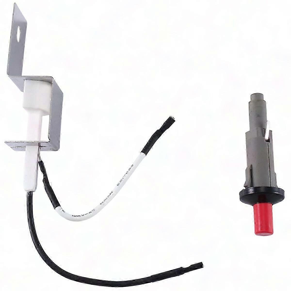 Replacement Grill Ignitor Kit - Push Button Igniter for Q100 Q200 Models