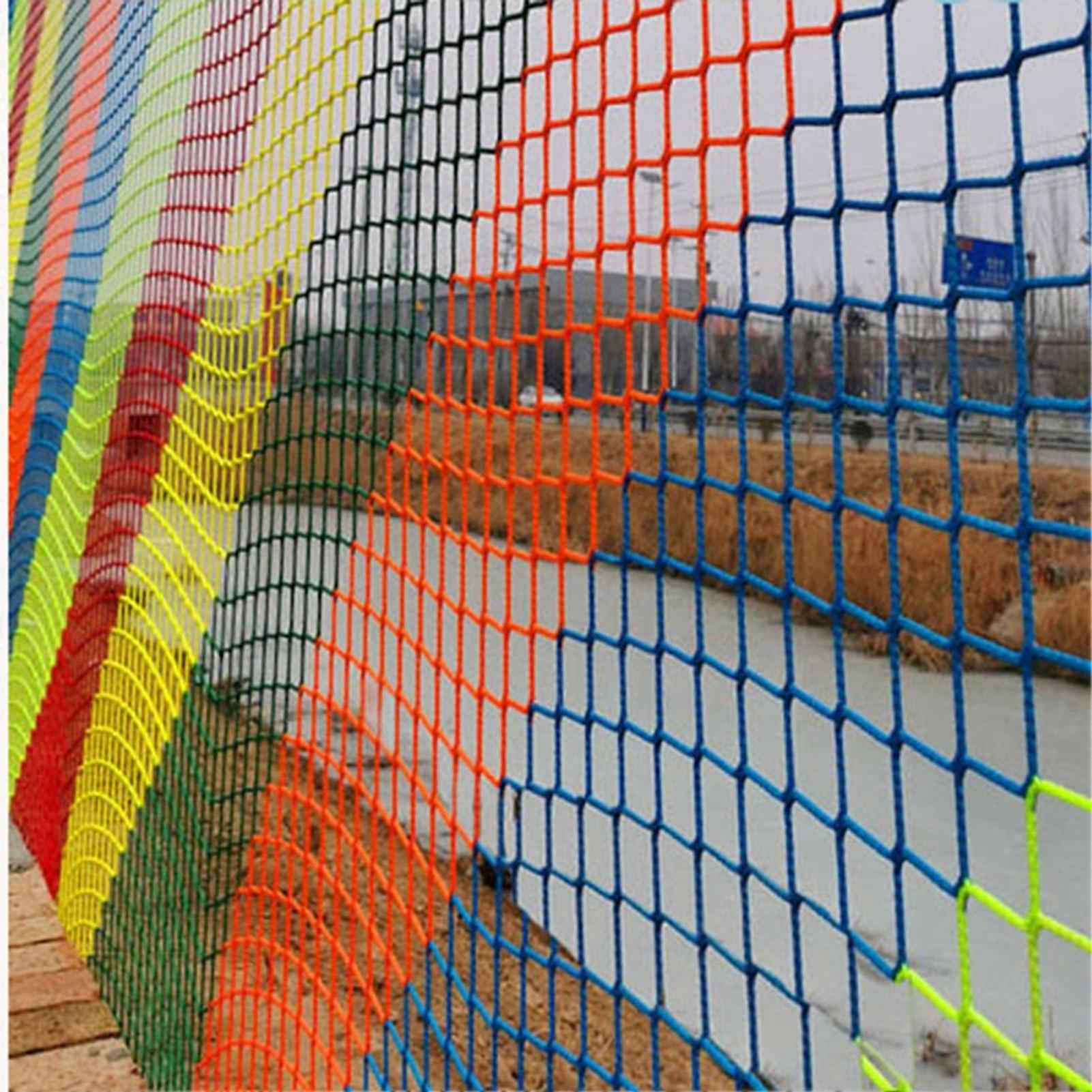 Network for Cat Protection, Climbing Nets, Pond Nets, Colorful Garden Accessories, Playgrounds, Outdoor, Foldable, (Size: 1x8m)