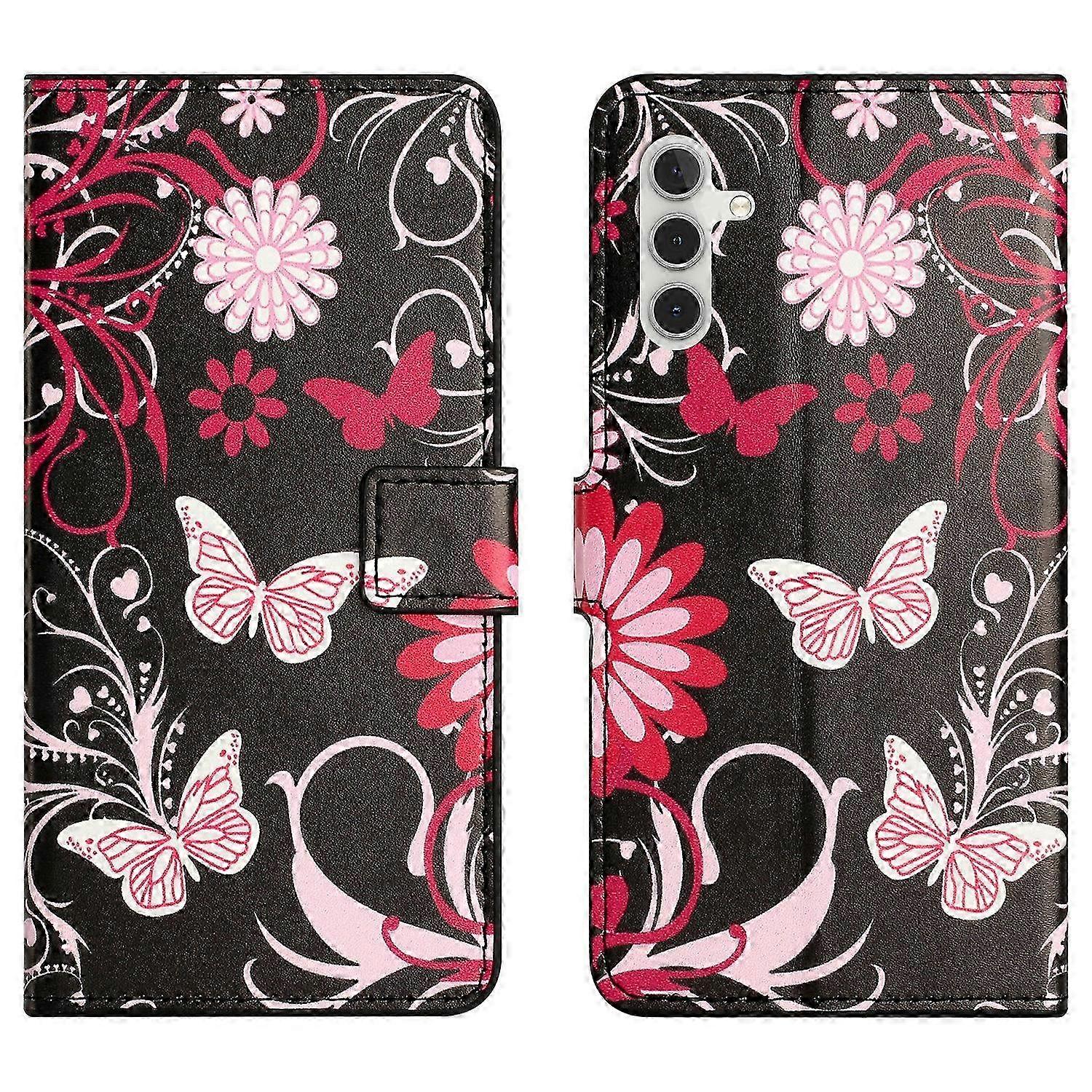 Galaxy A26 5G Case with Pattern Print PU Leather Wallet Phone Cover