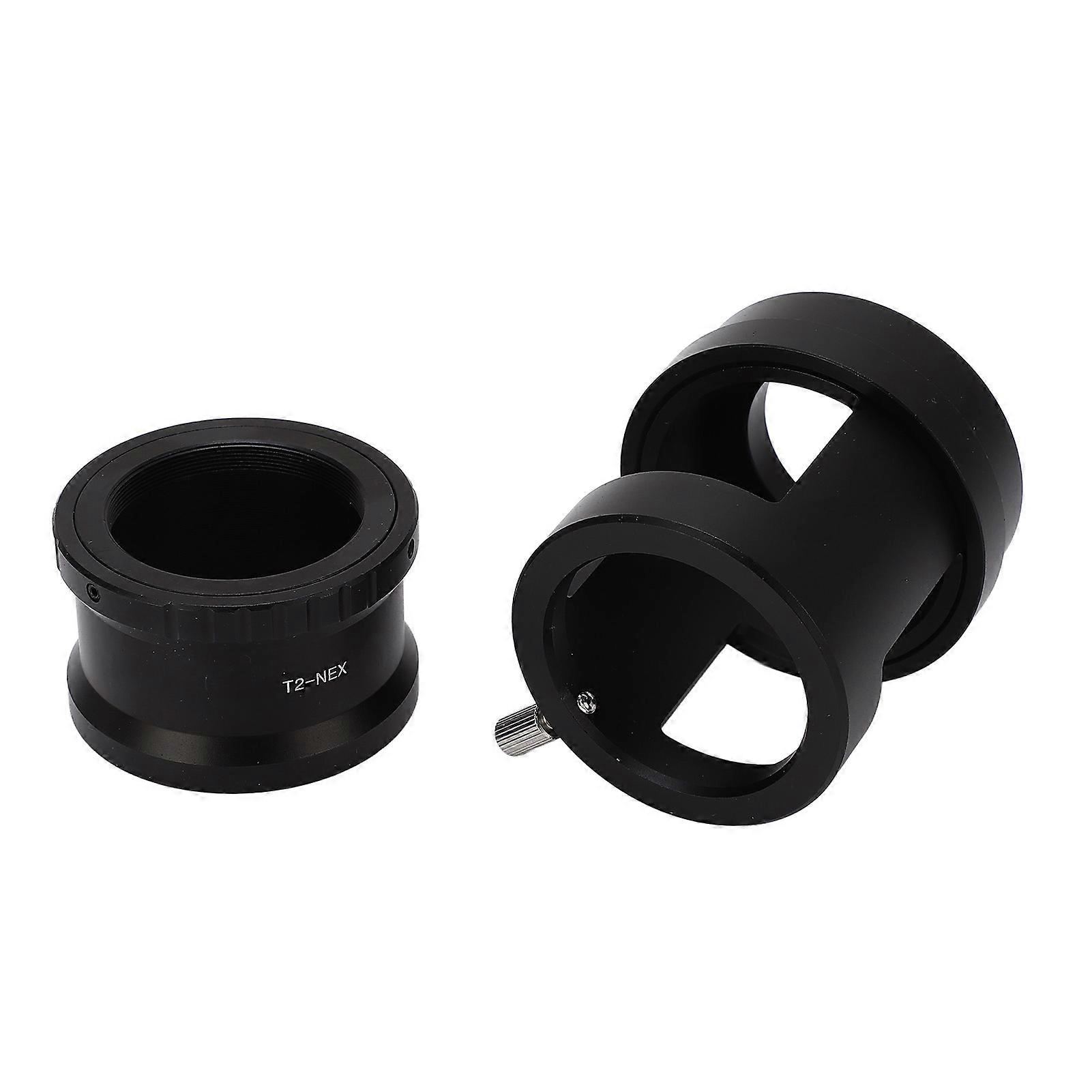 Lens Mount Adapter Spotting Scope to Mirrorless Camera T2 Converter Ring for NEX Bayonet 
