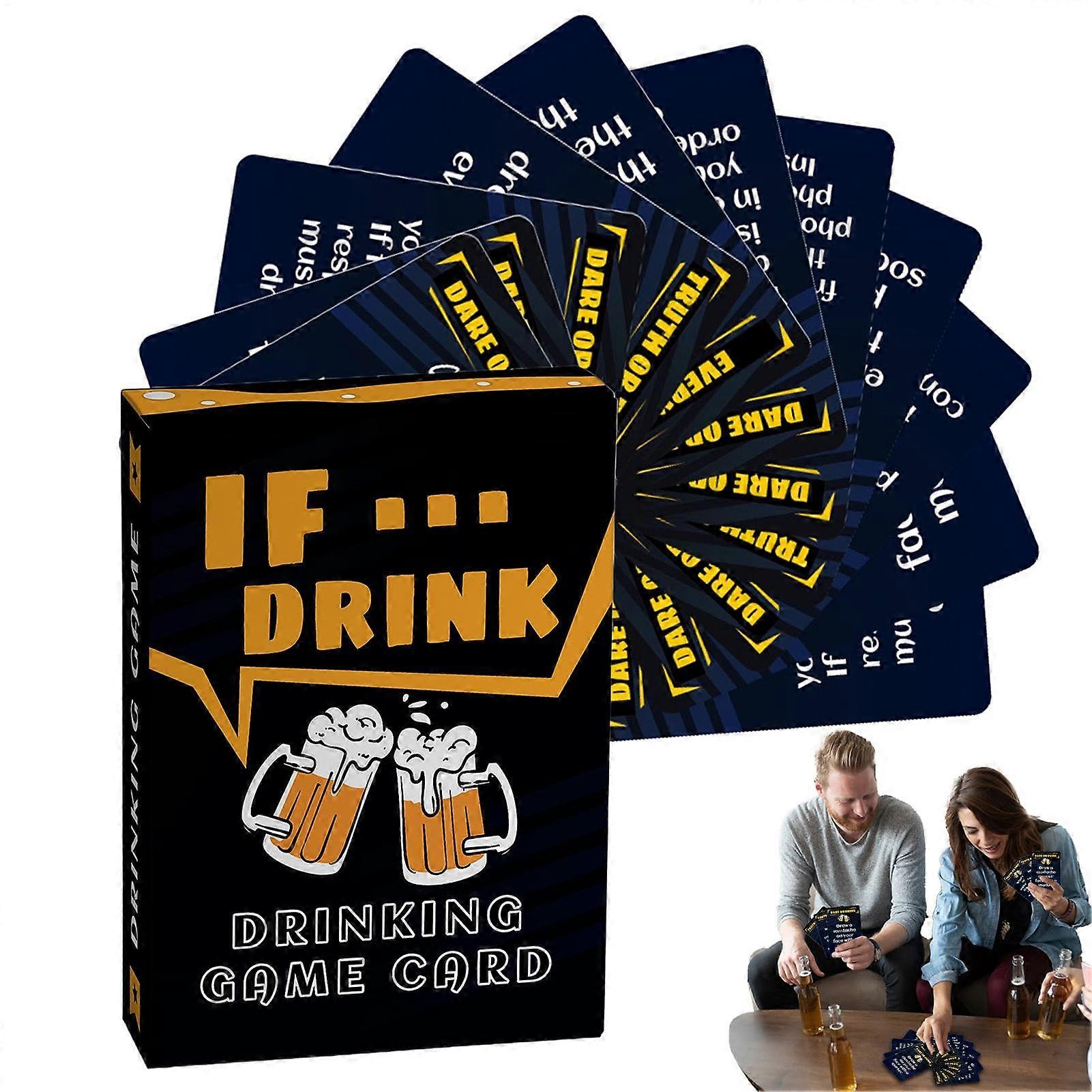 Drinking Game for Adults, Game Night, Card Drinking Game for Home, Gathering