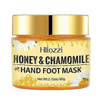 Maschera per le maniLatte Honey Peel Off Cera per le maniIdratante Idratante Nutriente Esfoliante Pellicola per le mani Cura delle mani paraffina
