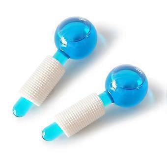 Grænseoverskridende Amazon skønhed isbølgebold ismassage ansigt isterapi skønhedssalon køb glas krystalkugle blå (ét stykke)