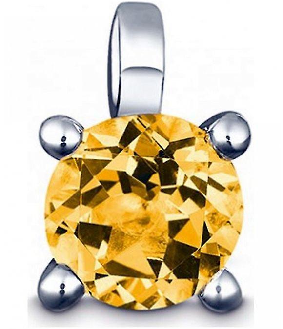 Quinn - Silberanhänger mit Citrin - 024846911