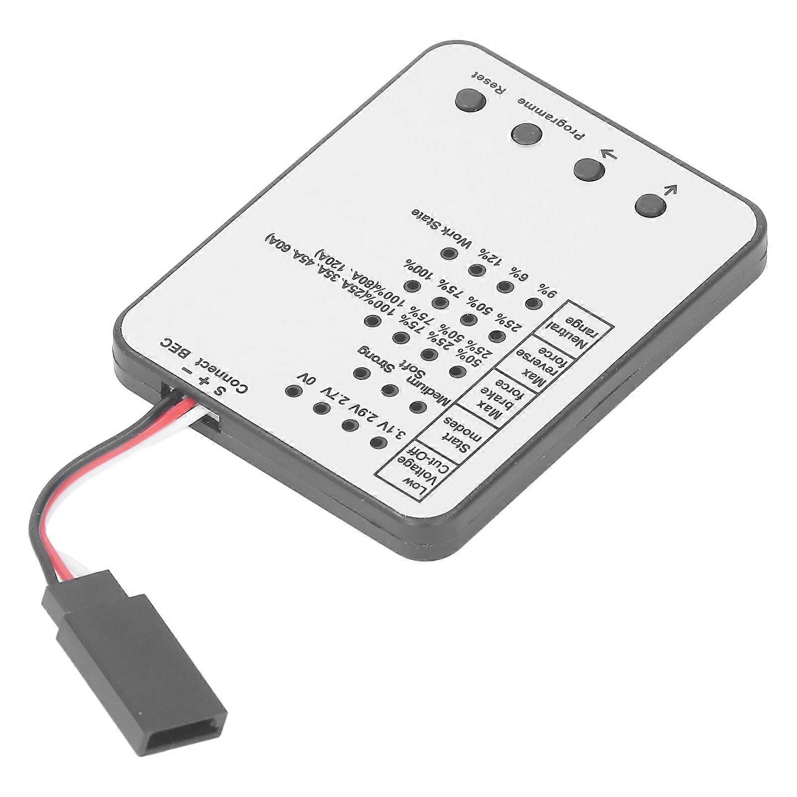 Programming Card RC Car Programming Card LED Program Card ESC Programming Card For ZD Racing 