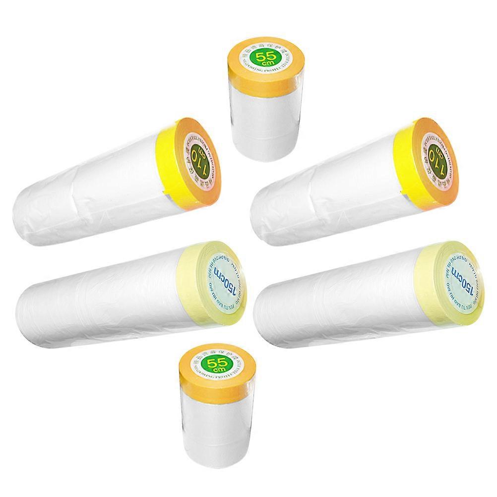 High Grade Materials Masking Paper 6 Rolls 1.5m*25m Covering Furniture Renovation Professionals