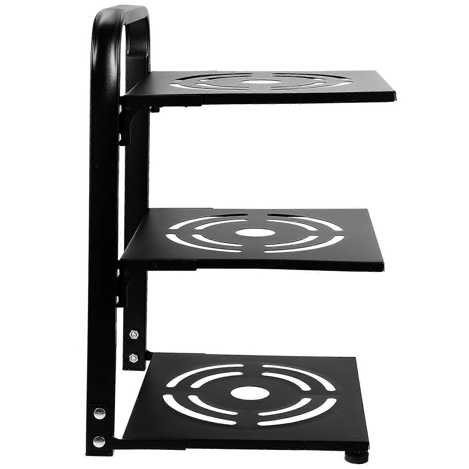 Adjustable Multifunctional Kitchen Pot Organizer Pan Rack with Draining Feature for Cabinet Storage