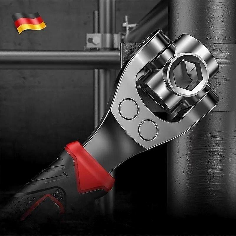 Multi-function 52-in-one ring wrench small car repair tool ratchet wrench