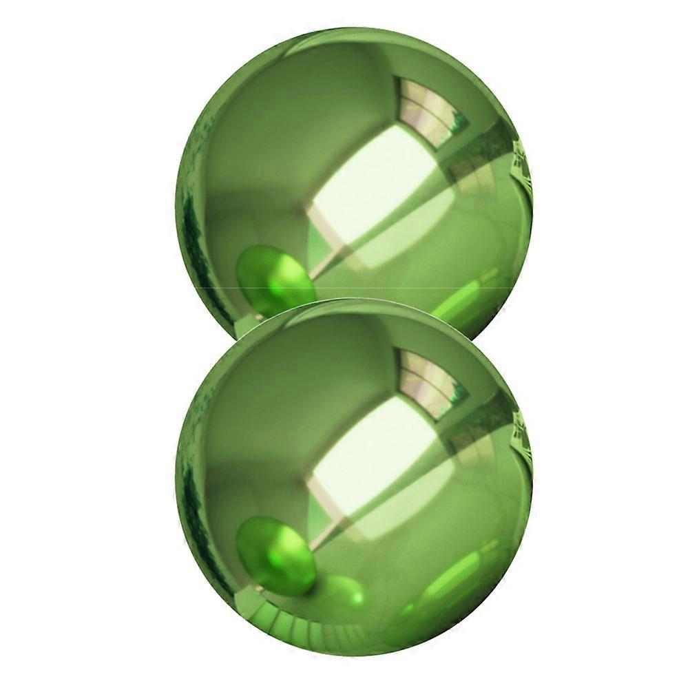 Gazing Mirror Outdoor Metal Garden Ornament Reflective Globe Decoration Polished for Garden and Home Use
