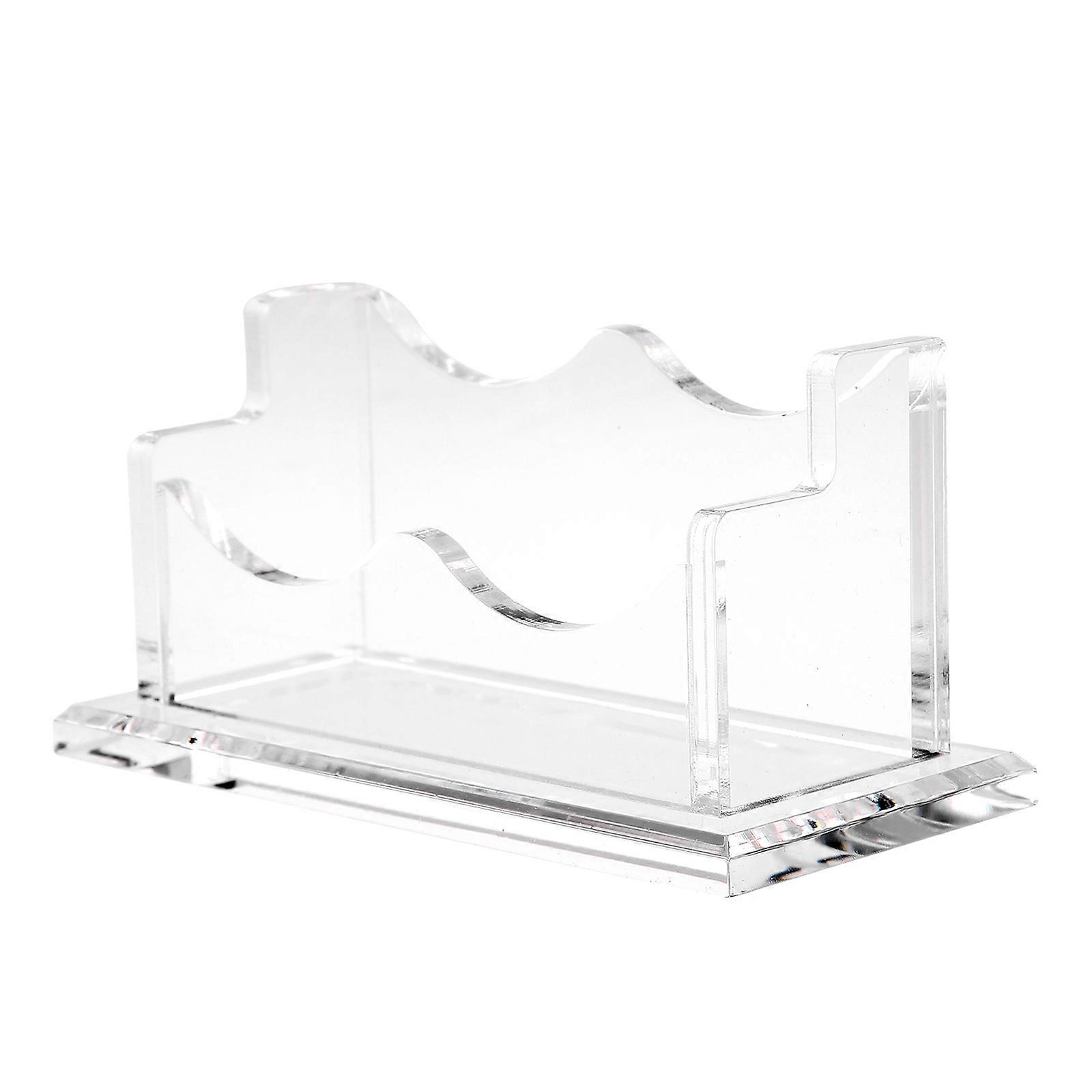 Card Display Business Card Holder Rectangular Design Professionals 12X5.8CM 1Set