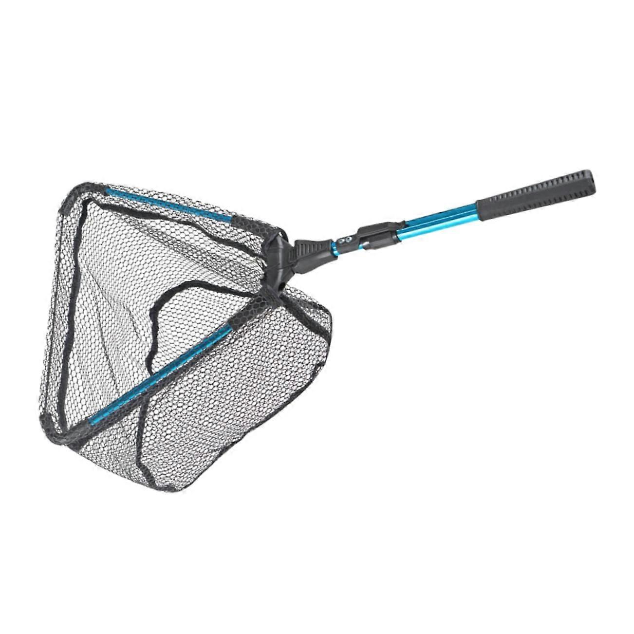 Foldable Telescopic Fishing Net, Lightweight and Durable Fishing Net for Anglers, Suitable for Freshwater Use, for Beginners and Professionals.