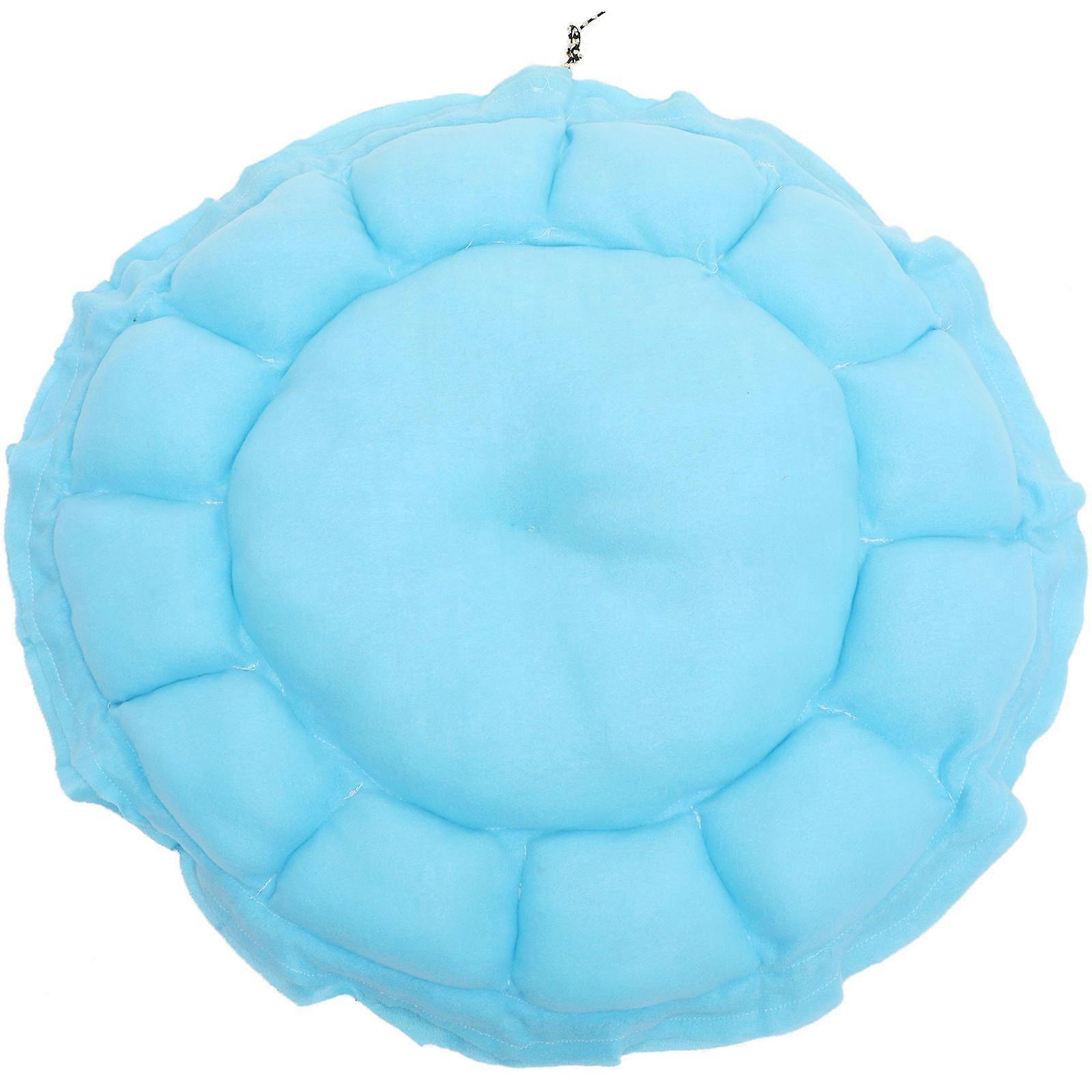 Soft And Easy To Clean Yellow Pumpkin Shaped Dog Pad Cushion Suitable For Cats And Dogs 1Pcs