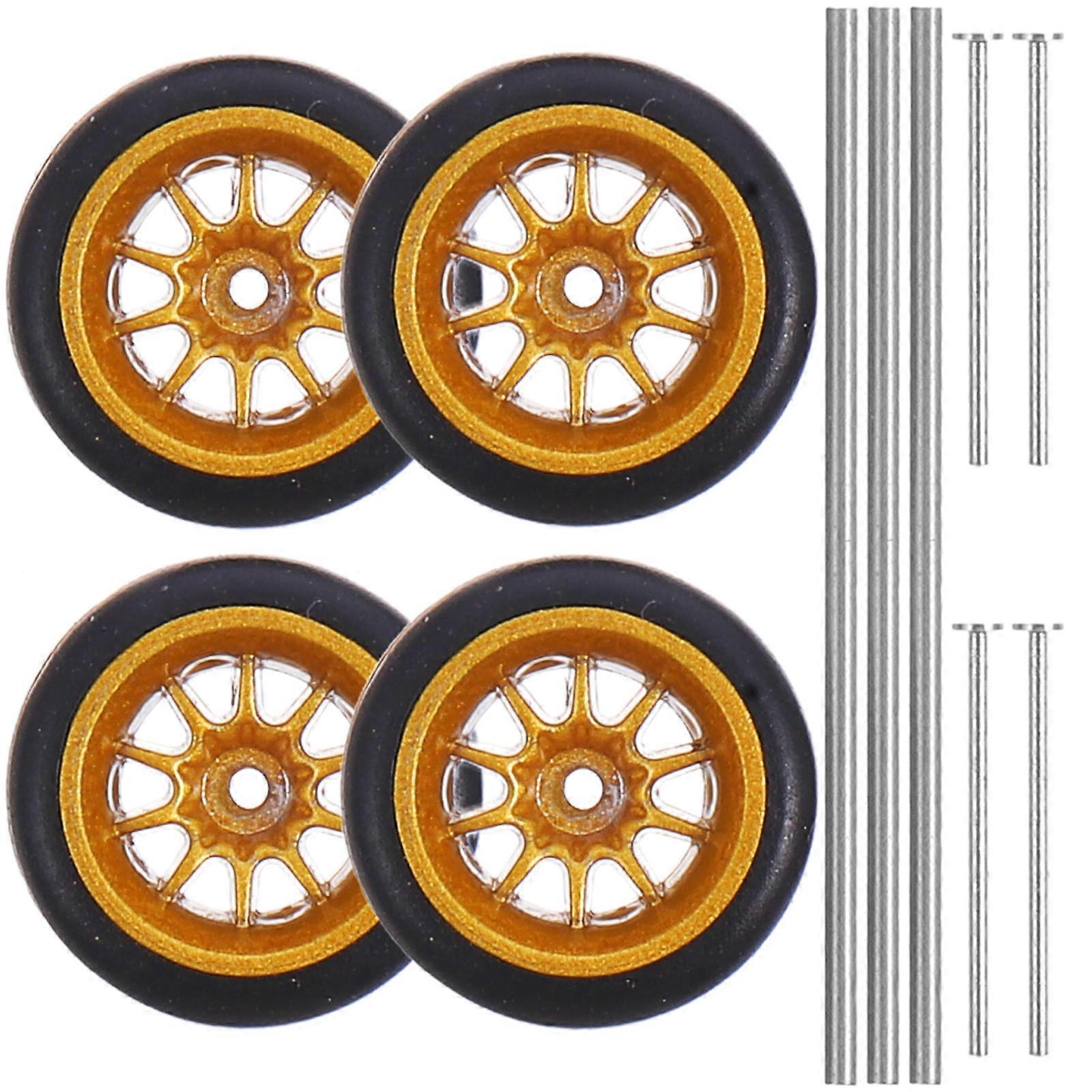 Set of Car Accessories Wheels for Remote Control Cars – Easy to Disassemble, Unique Design for DIY Enthusiasts and Playthings