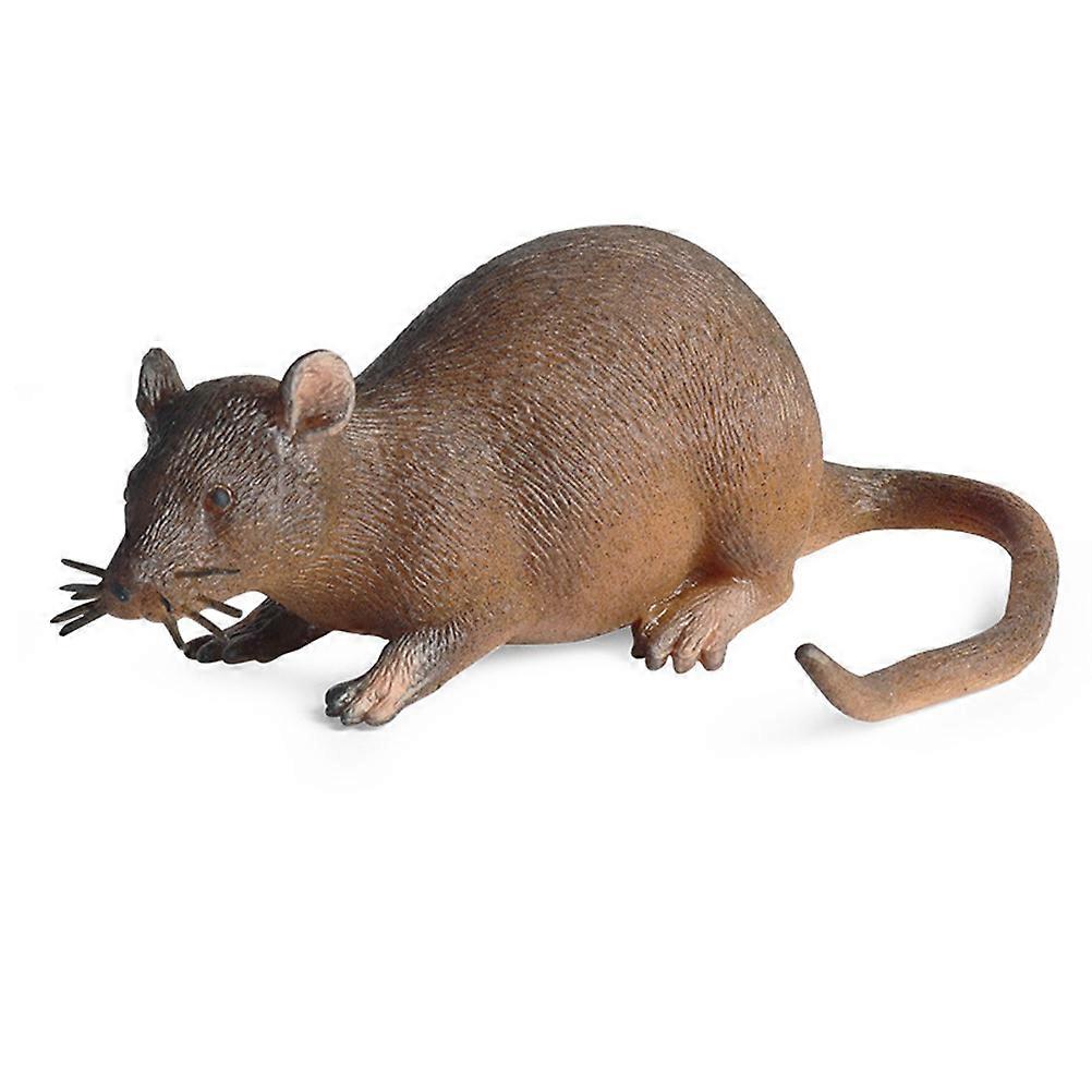 Realistic Animal Model Figurines Simulation Static TPR Rubber Mouse Figure Stress Relief Toy Decompression Toy Kids Prank Props