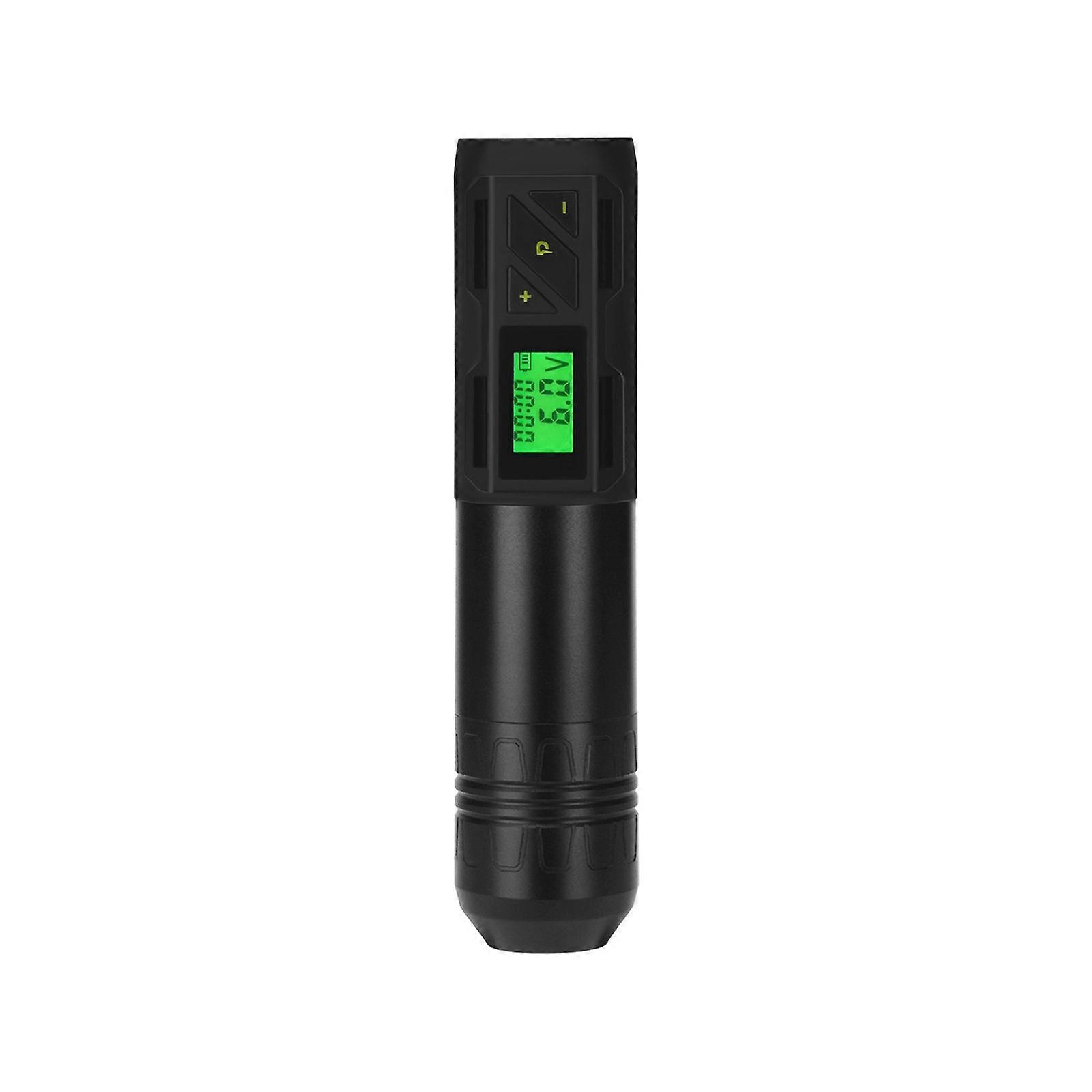 Adjustable Timer Rotary Tattoo Pen 3.5mm Stroke 8V 2000mAh Black