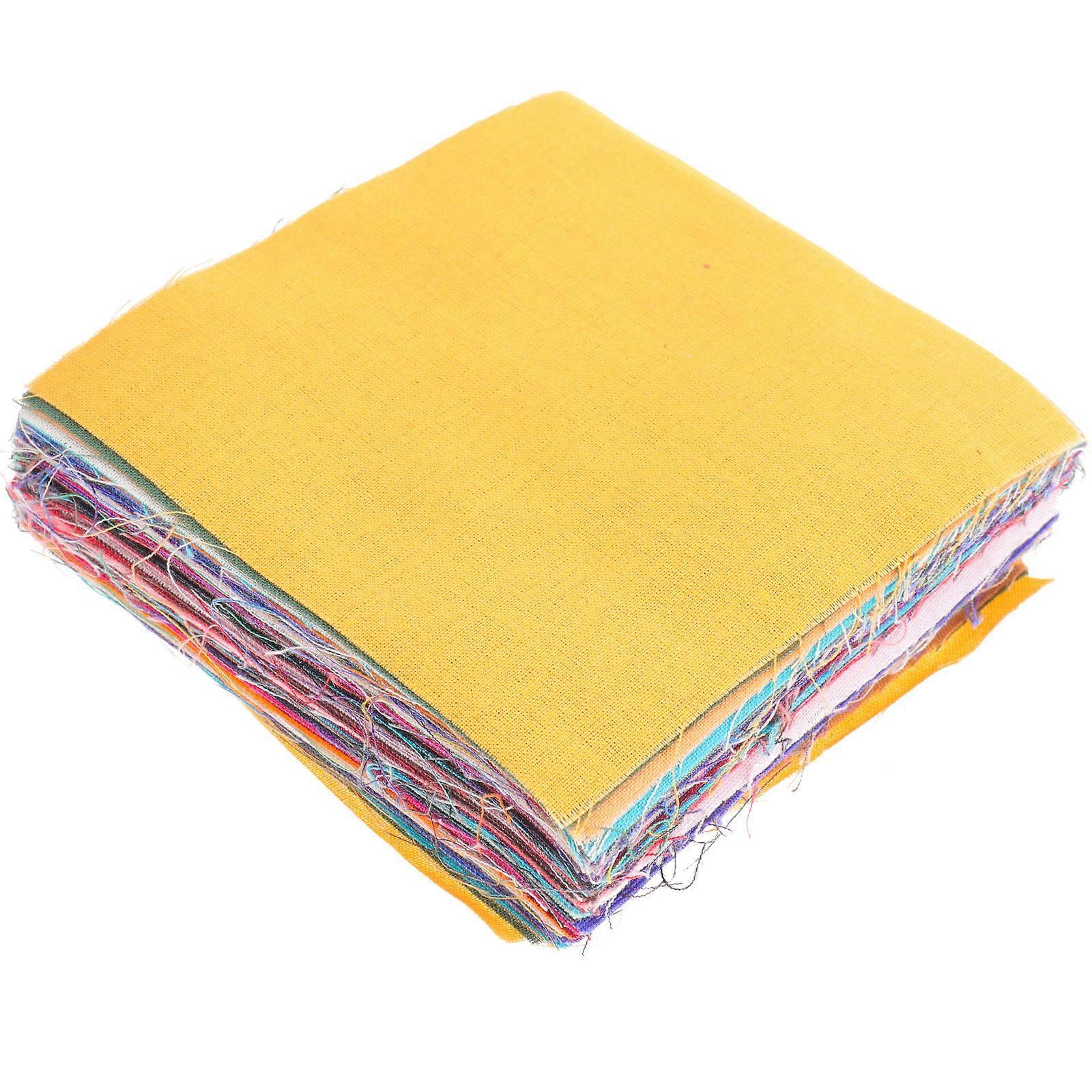Fabric Pieces for Crafting, Soft Sewing Material Ideal for DIY Projects and Beginners