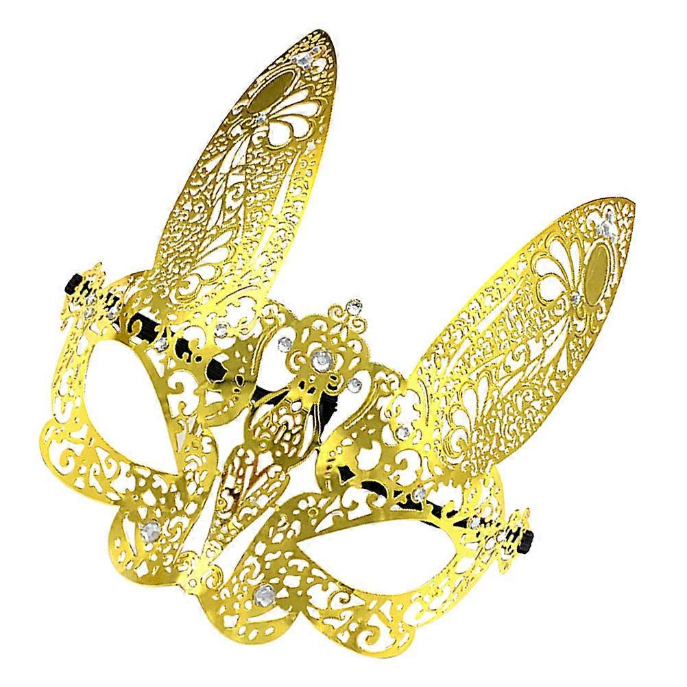 Mardi Gras Bunny Mask, Versatile Use at Proms, Halloween, and New Years Eve Celebrations