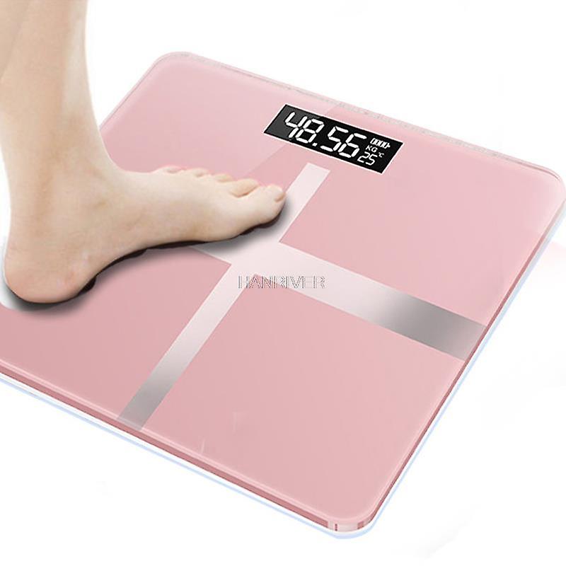 Lcd Display Body Weighing Digital Health Weight Scale Bathroom Floor Electronic Body Floor Scales Glass Smart Scales Battery