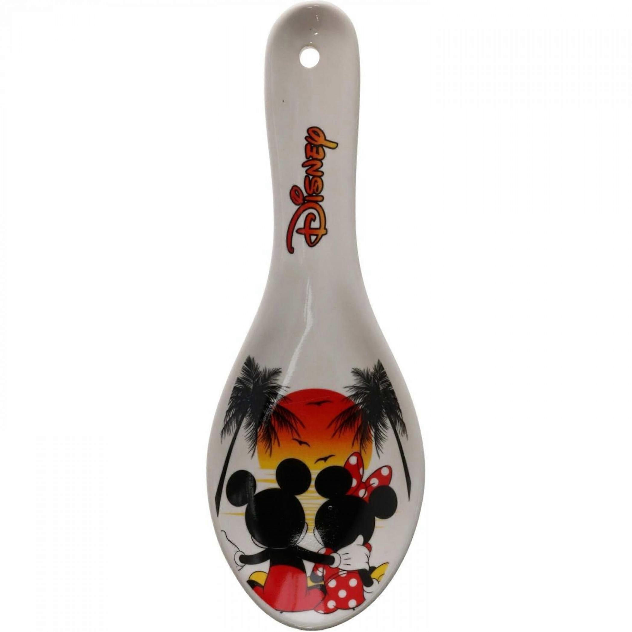 Mickey and Minnie Sunsets Flat Spoon Rest