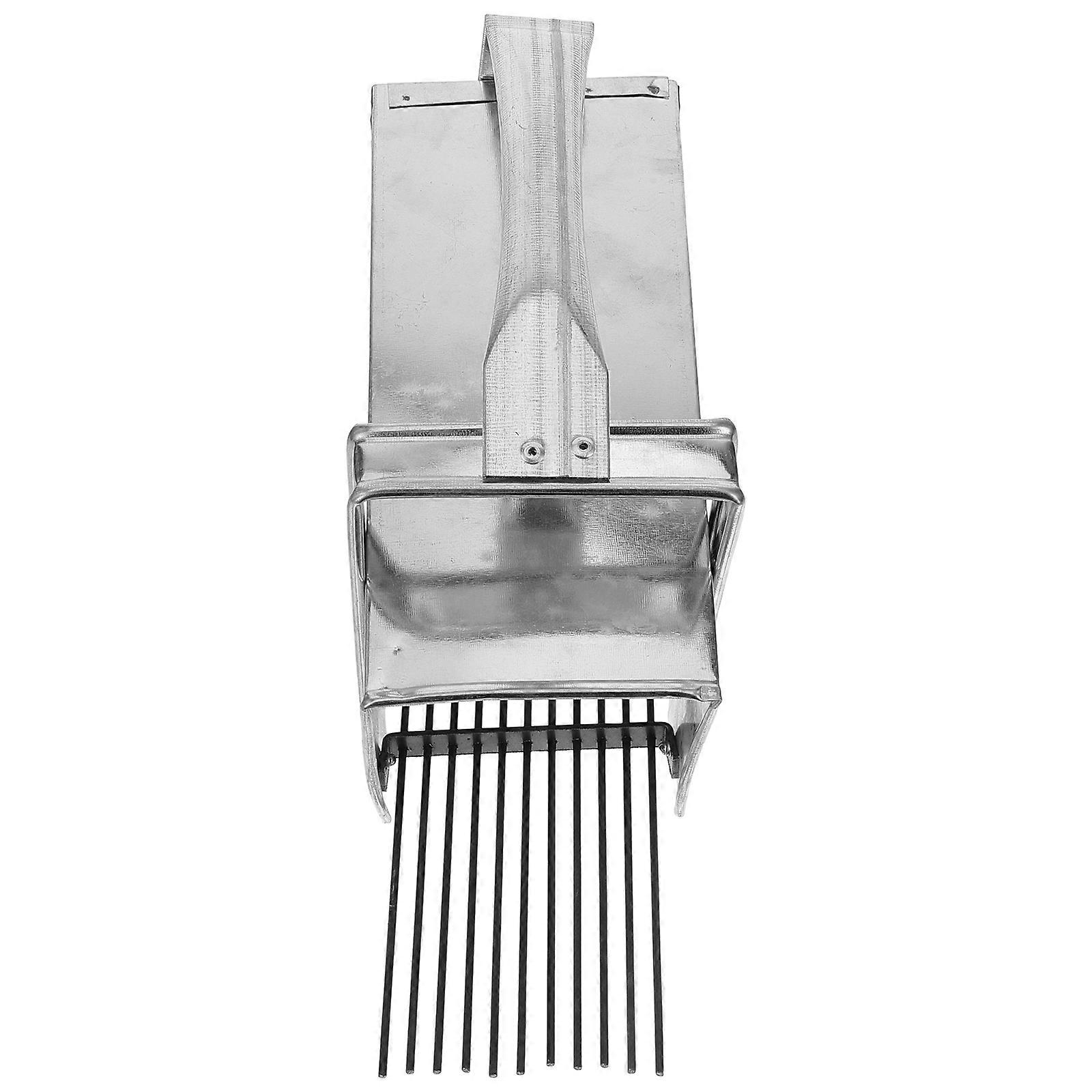 Blueberry  Picking Device  Berry Picker  Ergonomic Handle  Silver  Fruit Picking  1Pack