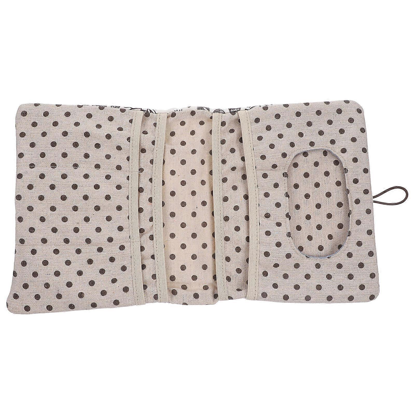 Lightweight Portable Diaper Organizer Bag for Travel – Breathable Polyester Cotton Multi Functional Nappy Pouch for Camping, Picnic, and On the Go Use