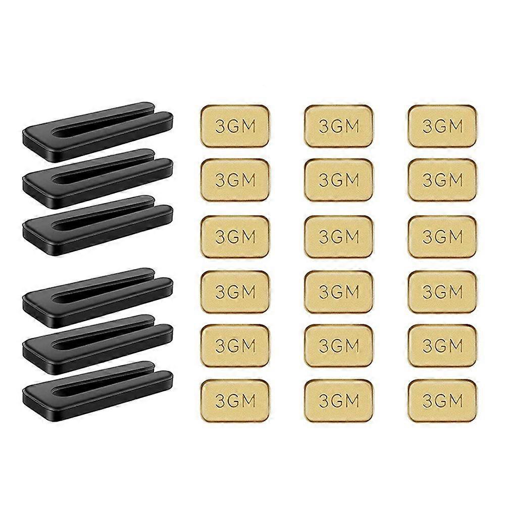 6 Sets Ceiling Fan Blades Balancing Kits Fan Balancing Clips Adhesive Weights