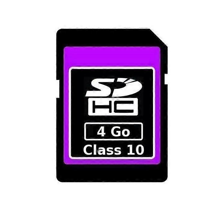 SD SDHC Memory Card Universal Class 10 - 4 Go - Yonis